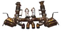 Valvetronic Designs Chevy C8 Z06, 6.2L , Catback, Grade 5 Titanium, Titanium 4" Outlet Tips CHEV.C8Z.VSES.FF.TI