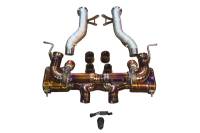Valvetronic Designs Ferrari 458 Italia 4.5L Full Exhaust System, Grade 5 Titanium, Bespoke Valvetronic OEM Style Tips FER.458.VSES.FF.TI