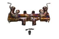 Valvetronic Designs Ferrari 458 Italia 4.5L Catback, Grade 5 Titanium, OEM Style Tips FER.458.VSES.TI