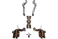 Valvetronic Designs Ferrari F12 Berlinetta 6.3L Catback, Grade 5 Titanium, Titanium Bespoke OEM Style Valvetronic Tips FER.F12OPF.VSES.FF.TI