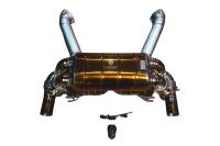 Valvetronic Designs Ferrari 430 Scuderia 4.3L Full Exhaust System, Grade 5 Titanium,Titanium Bespoke OEM Style Valvetronic FER.SCUD.VSES.FF.TI
