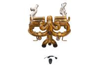 Valvetronic Designs Lamborghini LP 740-4 6.5L Full Exhaust System, T304 Stainless Steel Finished in Anodized Gold, Bespoke OEM Style Valvetronic Tips LAM.LP740.VSES.FF.AG