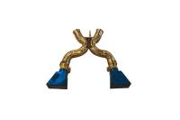 Valvetronic Designs Maclaren 12C,650S 3.8L, Catback, T304 Stainless Steel Finished in Anodized Gold, Bespoke Valvetronic Designs Tips MAC.650S.VSES.AG