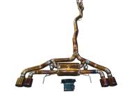 Valvetronic Designs Nissan R35 GTR 3.9L, Catback, Grade 5 Titanium, Titanium 5.0" Outlet Exhaust Tip NIS.GTR.R35.VSES.TI.TIBRT