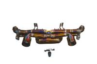 Valvetronic Designs Porsche 718 Cayman Gt4 4.0L, Catback, Grade 5 Titanium, Titanium 4.0" Outlet Tips POR.718.GT4.VSES.TI