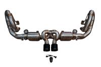 Valvetronic Designs Porsche 991 GT3,GT3RS 3.8,4.0L, Catback, T304 Stainless Steel, 4.0" Outlet Tips POR.991.GT3.VSES.BR