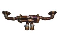 Valvetronic Designs Porsche 992 911 GT3,GT3RS 4.0L, F1 Catback System , Grade 5 Titanium, 4.0" Outlet Tips POR.992.GT3.F1.TI