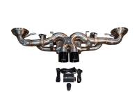 Valvetronic Designs Porsche 992 911 GT3,GT3RS 4.0L, Catback, T304 Stainless Steel, 4.0" Outlet Tips POR.992.GT3.VSES.BR