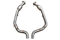 Valvetronic Designs Range Rover SVR 5.0L, Free Flow Downpipe, T304 Stainless Steel RR.SVR.FF.BR