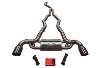 Valvetronic Designs Toyota A90 Supra 3.0L, Catback, T304 Stainless Steel, Brushed 5.0" Outlet Tips TOY.A90.VSES.BR