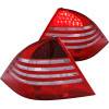 ANZO 2000-2005 Mercedes Benz S Class W220 LED Taillights Red/Clear - Image 2