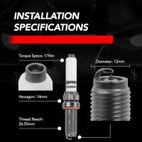 APR - APR Ignition Coil & Spark Plug Kit (4.0T EA825 8-cylinder engines) - BLUE - KT100035 - Image 9