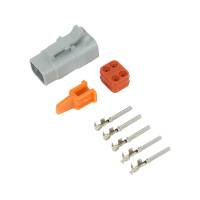 AEM - AEM 35-2624 AEM DTM Style 4-Way Receptacle Connector Kit with 5 Female Pins - Image 2