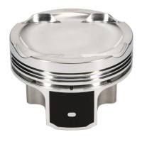 JE Pistons - JE Pistons 317836 JE Pistons - Set of 4 Mitsubishi 4B11T 87.0mm Bore -6.8 Dome Asymmetrical FSR Pistons - Set of 4 - Image 2