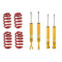 Bilstein - Bilstein 46-188588 Bilstein B12 2002 Audi A4 Base Front and Rear Suspension Kit - Fits 2002-2008 Audi A4 - Image 3