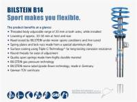 Bilstein - Bilstein 47-249134 Bilstein B14 2001-2006 BMW 330ci Front and Rear Suspension Kit - Fits 1999-2006 BMW 330i, 328i, 330Ci - Image 3