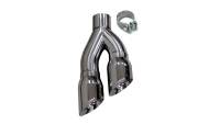 CORSA Performance - CORSA Performance 14031 Corsa 2009-2013 Inlet 4in Pro Series Twin Side Swept Exhaust Tip Kit - Image 4