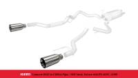 CORSA Performance - CORSA Performance 14051 Corsa 2017-2020 Ford F-150 Raptor 3in Inlet / 5in Outlet Satin Polished Tip Kit (For Corsa Exh Only) - Image 4