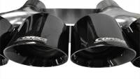 CORSA Performance - CORSA Performance 14062BLK Corsa 2014-2020 Chevrolet Corvette 6.2L V8 Quad 45in Polished Black Pro-Series Tip Kit - Image 6