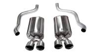 CORSA Performance - CORSA Performance 14108 Corsa 2009-2013 Chevrolet Corvette C6 6.2L V8 Polished Sport Axle-Back Exhaust - Image 4