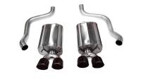 CORSA Performance - CORSA Performance 14108BLK Corsa 2009-2013 Chevrolet Corvette C6 6.2L V8 Black Sport Axle-Back Exhaust - Image 6