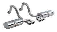 CORSA Performance - CORSA Performance 14111 Corsa 1997-2004 Chevrolet Corvette C5 Z06 5.7L V8 Polished Sport Axle-Back Exhaust - Image 2