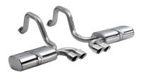 CORSA Performance - CORSA Performance 14111 Corsa 1997-2004 Chevrolet Corvette C5 Z06 5.7L V8 Polished Sport Axle-Back Exhaust - Image 3