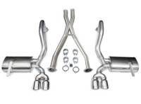CORSA Performance - CORSA Performance 14114 Corsa 1997-2004 Chevrolet Corvette C5 Z06 5.7L V8 Polished Xtreme Cat-Back + XO Exhaust - Image 2