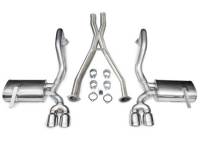 CORSA Performance - CORSA Performance 14114 Corsa 1997-2004 Chevrolet Corvette C5 Z06 5.7L V8 Polished Xtreme Cat-Back + XO Exhaust - Image 5