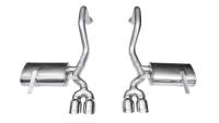 CORSA Performance - CORSA Performance 14132 Corsa 1997-2004 Chevrolet Corvette C5 Z06 5.7L V8 Polished Xtreme Axle-Back Exhaust - Image 2