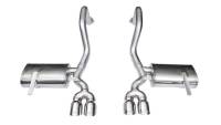 CORSA Performance - CORSA Performance 14132 Corsa 1997-2004 Chevrolet Corvette C5 Z06 5.7L V8 Polished Xtreme Axle-Back Exhaust - Image 4