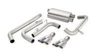 CORSA Performance - CORSA Performance 14143 Corsa 1998-2002 Chevrolet Camaro Convertible Z28 5.7L V8 LS1 Polished Sport Cat-Back Exhaust - Image 3