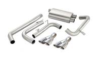 CORSA Performance - CORSA Performance 14143 Corsa 1998-2002 Chevrolet Camaro Convertible Z28 5.7L V8 LS1 Polished Sport Cat-Back Exhaust - Image 4