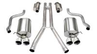 CORSA Performance - CORSA Performance 14156 Corsa 2004-2008 Cadillac XLR 4.6L Polished Sport Cat-Back Exhaust - Image 1