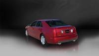 CORSA Performance - CORSA Performance 14157 Corsa 2005-2007 Cadillac STS 4.6L Polished Touring Axle-Back Exhaust - Image 6