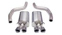 CORSA Performance - CORSA Performance 14164 Corsa 2006-2013 Chevrolet Corvette C6 Z06 7.0L V8 Polished Sport Axle-Back Exhaust - Image 3