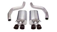 CORSA Performance - CORSA Performance 14164BLK Corsa 2006-2013 Chevrolet Corvette C6 Z06 7.0L V8 Black Sport Axle-Back Exhaust - Image 5