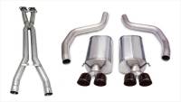 CORSA Performance - CORSA Performance 14164CB1BLK Corsa 06-11 Chevrolet Corvette C6 Z06/ZR1 Sport Cat-Back Dual Rear Exit w/ Twin 4.0in Black Tips - Image 2