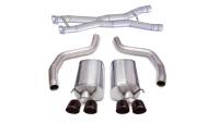 CORSA Performance - CORSA Performance 14164CB3BLK Corsa 2012-2013 Chevrolet Corvette C6 Z06 7.0L V8 Black Sport Cat-Back Exhaust - Image 1