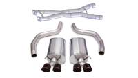 CORSA Performance - CORSA Performance 14164CB3BLK Corsa 2012-2013 Chevrolet Corvette C6 Z06 7.0L V8 Black Sport Cat-Back Exhaust - Image 4