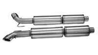 CORSA Performance - CORSA Performance 14176 Corsa 2003-06 Dodge Viper 8.3L Polished Sport Cat-Back Exhaust (2.5in Inlet for Use w/ Stock Conv.) - Image 1