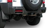 CORSA Performance - CORSA Performance 14212BLK Corsa 2006-2008 Hummer H3 3in Cat-Back Dual Rear w Single 4in Black Pro-Series Tips - Image 7
