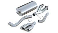 CORSA Performance - CORSA Performance 14220 Corsa 2002-2006 Cadillac Escalade 6.0L V8 Polished Sport Cat-Back Exhaust - Image 4