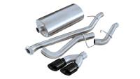 CORSA Performance - CORSA Performance 14250BLK Corsa 2002-2006 Chevrolet Avalanche 5.3L V8 3in Sport Cat-Back Exhaust w/ twin 4in Black Tips - Image 3