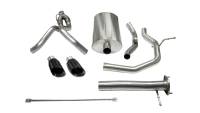 CORSA Performance - CORSA Performance 14254BLK Corsa 2005-2006 Chevrolet SSR 5.3L V8 3in Cat-Back Dual Rear w Single 4in Black Pro-Series Tips - Image 3