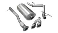 CORSA Performance - CORSA Performance 14259 Corsa 2007-2008 Chevrolet Silverado Crew Cab/Short Bed 1500 4.8L V8 Polished Sport Cat-Back Exhaust - Image 2