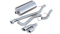 CORSA Performance - CORSA Performance 14261 Corsa 1999-2006 GMC Sierra Reg. Cab/Short Bed 1500 4.8L V8 Polished Sport Cat-Back Exhaust - Image 2