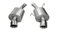 CORSA Performance - CORSA Performance 14311 Corsa 2005-2010 Ford Mustang Shelby GT500 5.4L V8 Polished Sport Axle-Back Exhaust - Image 4