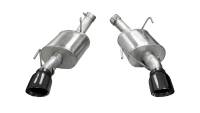 CORSA Performance - CORSA Performance 14314BLK Corsa 2005-2010 Ford Mustang Shelby GT500 5.4L V8 Black Xtreme Axle-Back Exhaust - Image 3