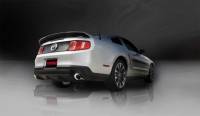 CORSA Performance - CORSA Performance 14316 Corsa 2011-2014 Ford Mustang GT/Boss 302 5.0L V8 Polished Sport Axle-Back Exhaust - Image 7